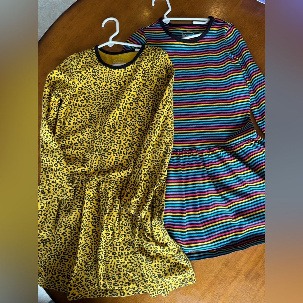 Two Mightly Organic Drop Tier Dresses